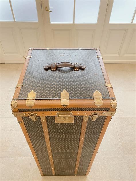 goyard french trunk